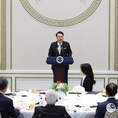 윤석열 대통령, 히로시마 원폭 피해 동포 초청 오찬에 참석