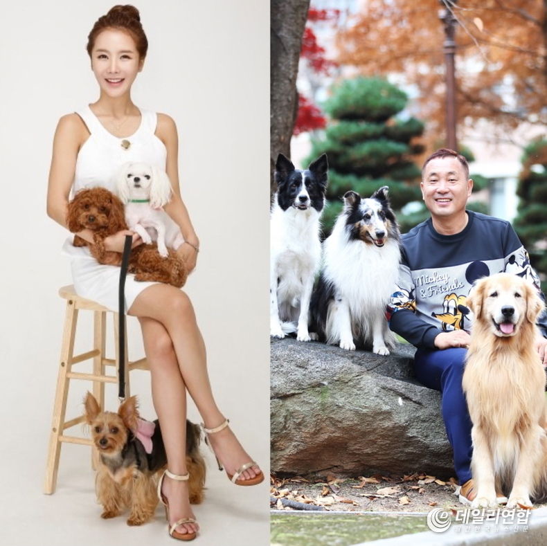 사진 = 여자배우,인플루언서 김리하, 동물농장 이웅종대표(이삭애견훈련소) 홍보대사위촉