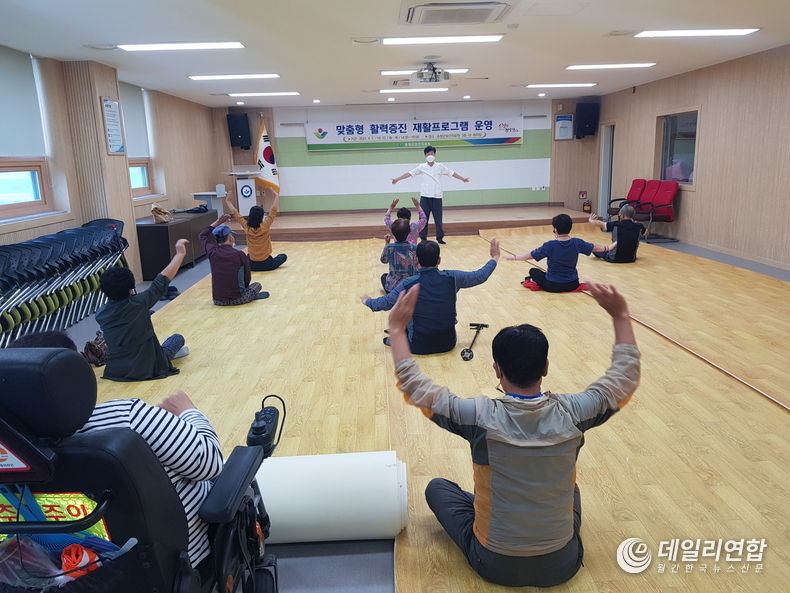 장애인 심신 더하기 재활프로그램(사진=순창군청)