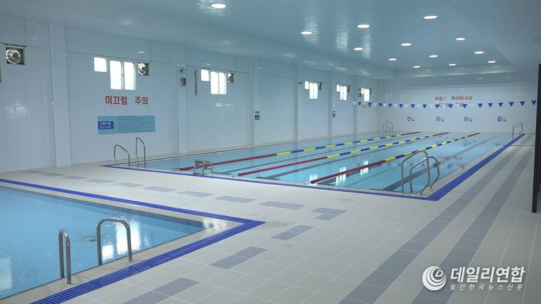 실내수영장 개보수(사진=순창군청)