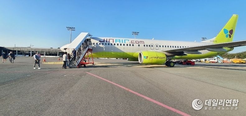 군산시, 코로나19 위기에도 군산공항 성공적 안착(사진=군산시)