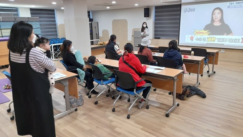 영양플러스 사업 모유수유 교실 운영(사진=순창군청)