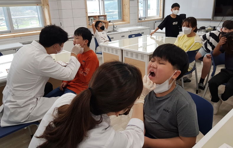 어린이 구강건강관리사업(사진=순창군청)