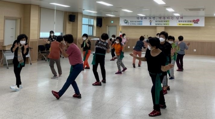 사진=김제시 교월동 실버로빅 제공