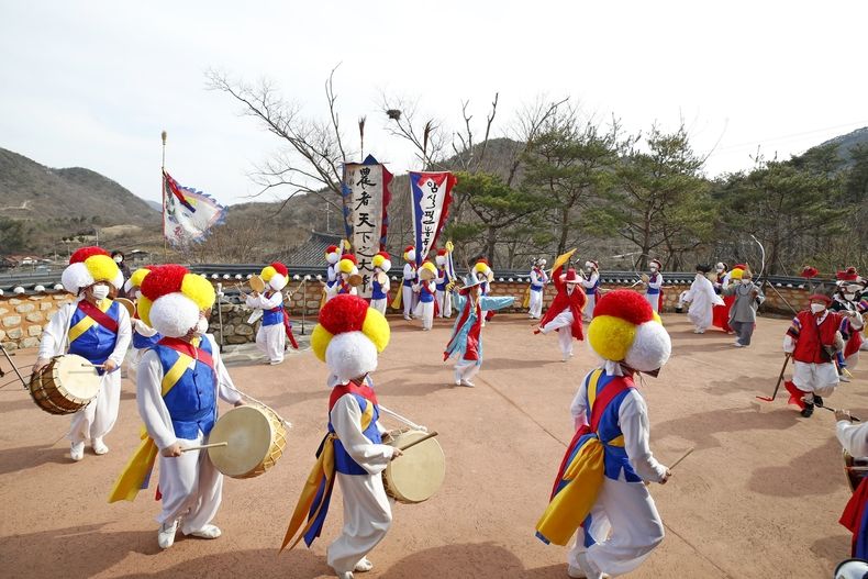 필봉마을굿 축제 개최(사진=임실군)