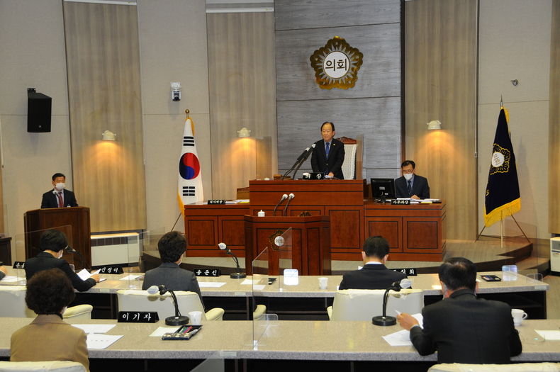 순창군의회 정례회개회식(사진=순창군의회)