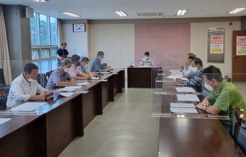 풍산면지 발간 추진위원회 회의(사진=순창군청)