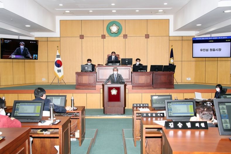 정읍시 2022년도 예산안 1조 390억원 편성, 올해보다 14%↑(사진=정읍시청)
