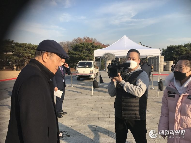 4.19혁명기록물 유네스코세계기록유산등재 신청기념 봉정식에 참석한 김영진 전 농림부장관(사진제공=맥스 신)
