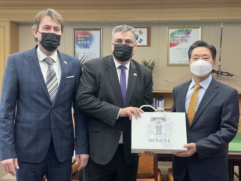 주한슬로바키아부대사 방문, 교류협력 방안 논의 (사진=전북도청)