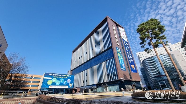 영남이공대학교 전경.