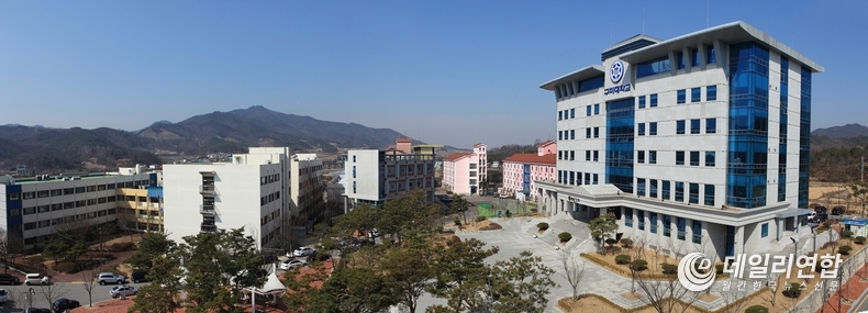 구미대 전경.