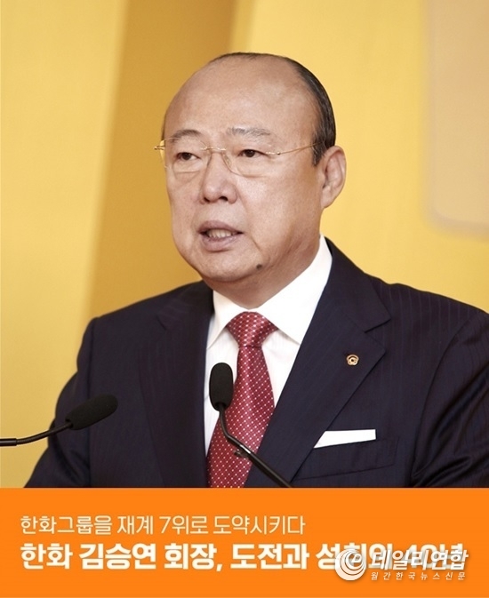 Hanwha, Chairman Kim Seung-yeon. / photo= Hanwha