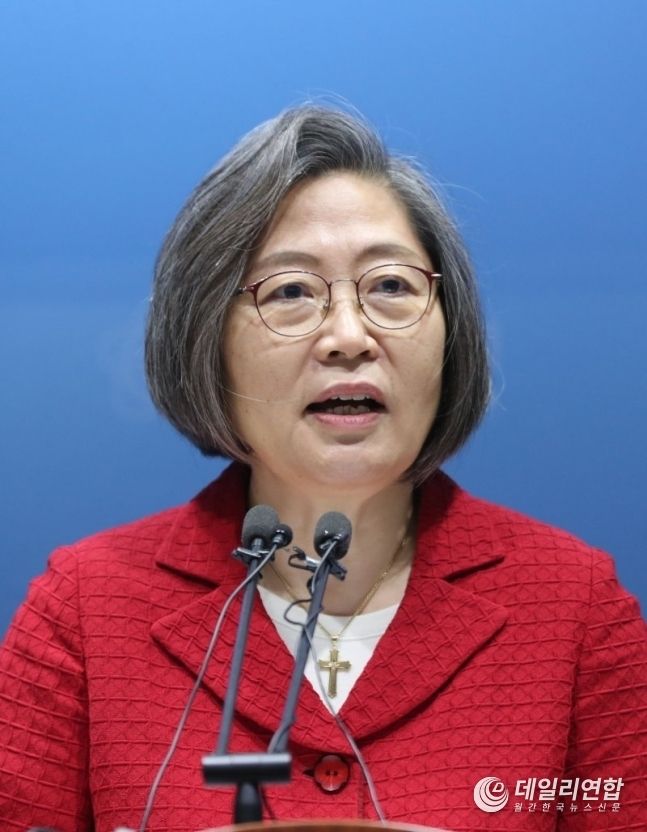 국민의힘 예비후보인 이수정 경기대 교수