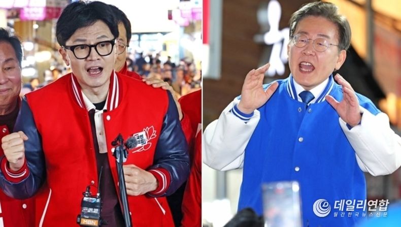  한동훈 국민의힘 비상대책위원장 vs 이재명 더불어민주당 대표