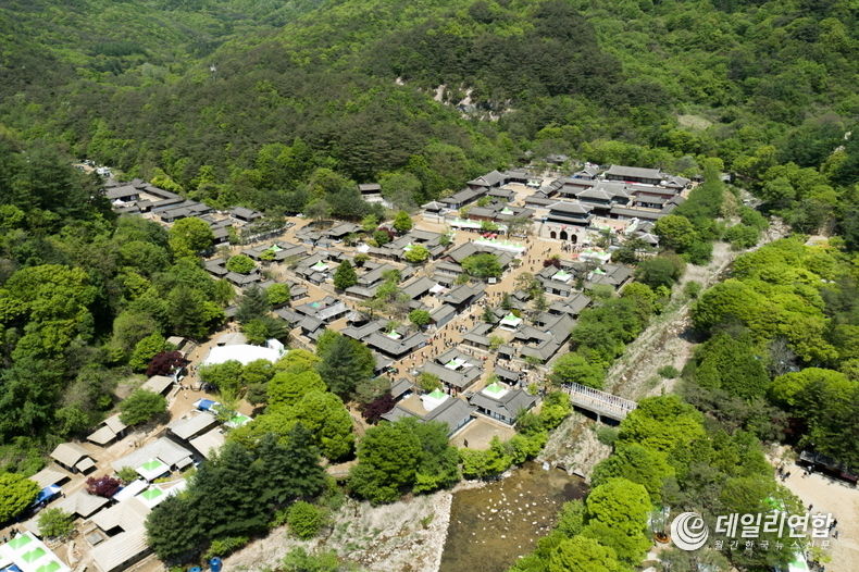 '문경새재 오픈세트장' 전경. 