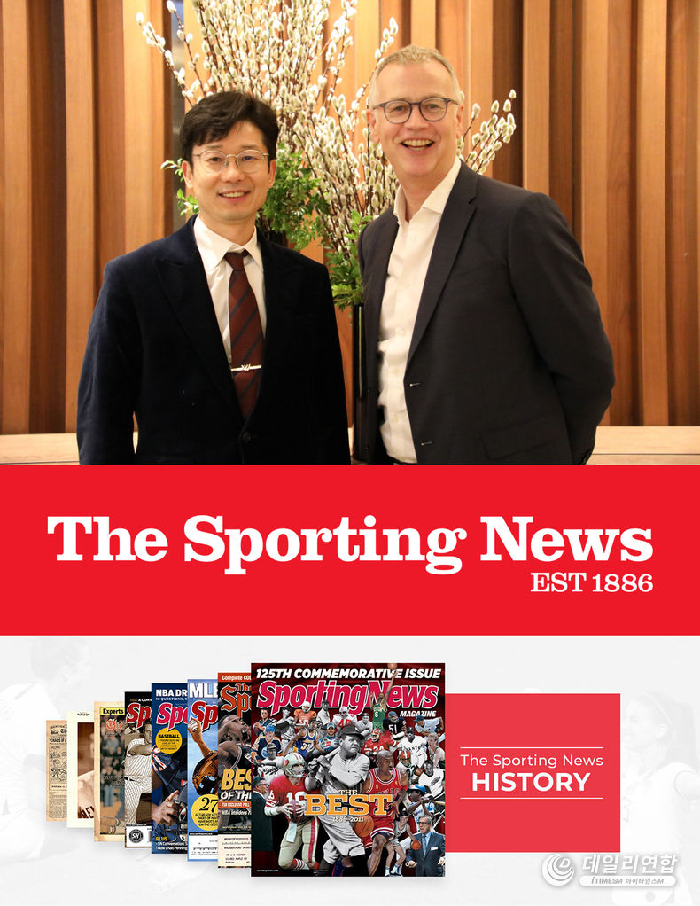 TSN KOREA 김용두 회장과 TSN 그룹 존글리셔 회장. /사진= TSN KOREA 