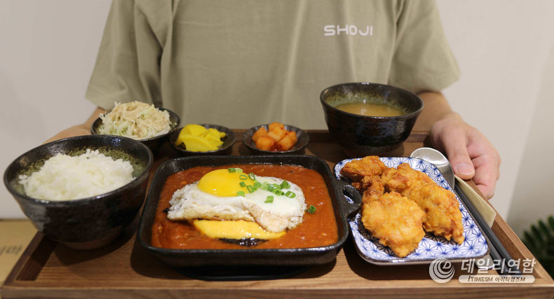  '쇼지' 함바그 정식 메뉴. /사진=CJ프레시웨이