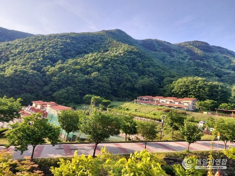 '팔공산금화자연휴양림' 전경.