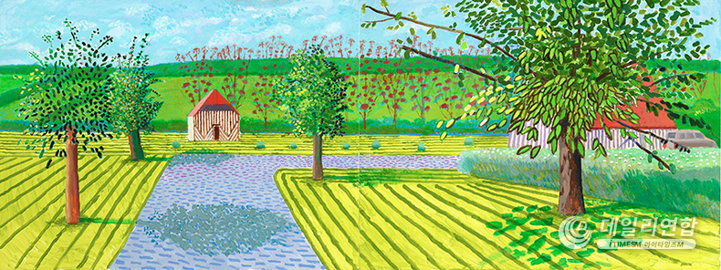 The Entrance by David Hockney / 사진=Hockney.com