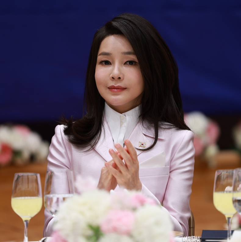 윤석열 대통령 부인 김건희씨. /사진=블로그 캡처