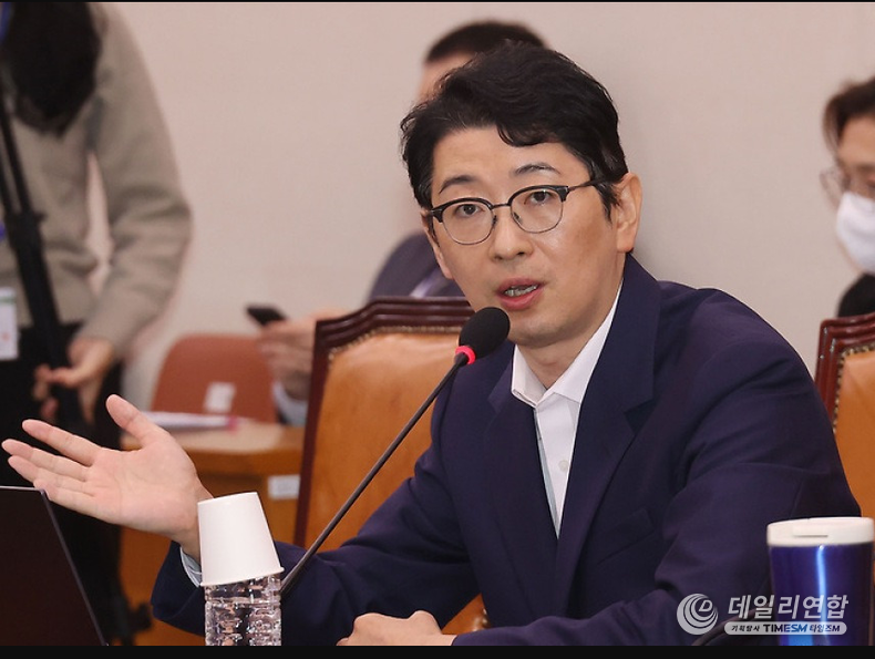 사진= 국정감사 주진의 의원 질의장면 