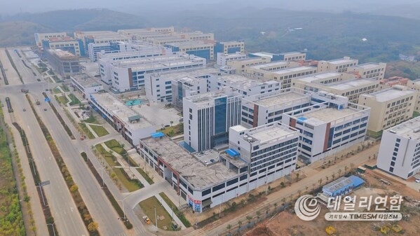 Photo shows the Mule textile and clothing industry park in Guiping which has been put into operation. (Provided by Lin Qiuyun) Photo shows the Mule textile and clothing industry park in Guiping which has been put into operation. (Provided by Lin Qiuyun)