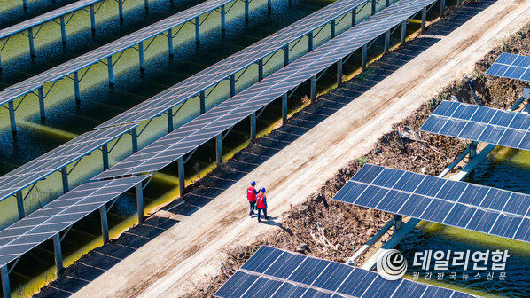 Ding Yufeng and Hu Zhiyong, maintenance specialists from the State Grid Dongying Power Supply Company, recently conducted an on-site inspection of the power station's operations.