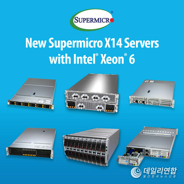 New Supermicro X14 Servers with Intel Xeon 6