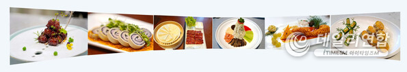 Photo shows some classic Huaiyang cuisine dishes.