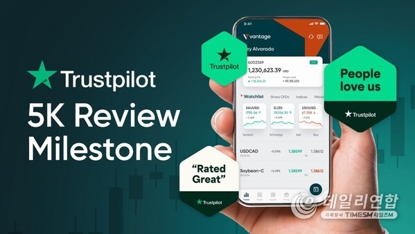 Vantage Reaches 5K Reviews on Trustpilot, Cementing Reputation as a Trusted Trading Platform