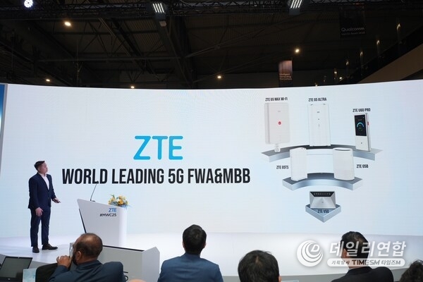 ZTE world-leading FWA & MBB solutions for person, vehicle and home scenarios