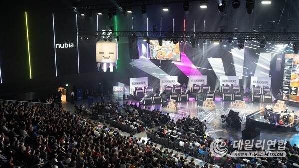 nubia was showcased to tens of thousands of attendees at TwitchCon Europe 2025