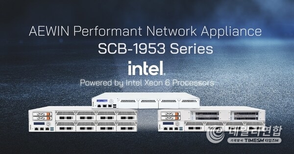 AEWIN SCB-1953 Series High-Performance Network Appliances Powered by Intel Xeon 6 Processors