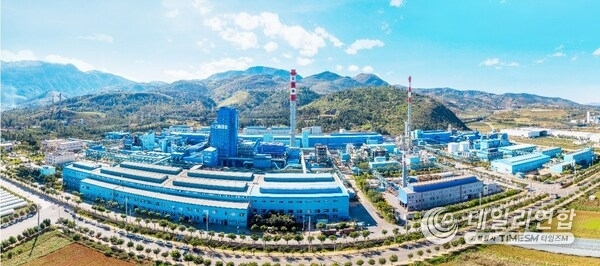 Photo shows a panoramic view of the tin industry branch under Yunnan Tin Group (Holding) Co., Ltd. (Source: Yunnan Tin Group (Holding) Co., Ltd.)