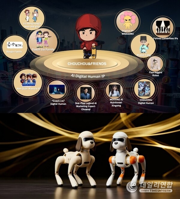 Star Legend's IP matrix and the highly IP-attribute quadruped robotic dog developed by Star Legend