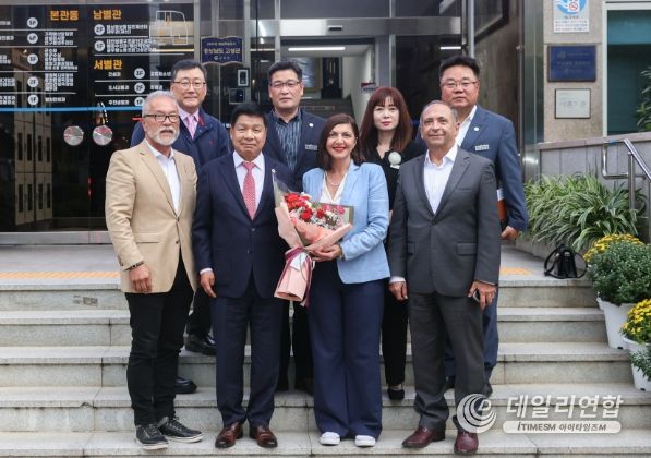 국제 자매결연도시 미국 글렌데일시 대표단 고성군 방문