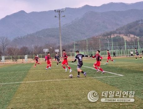전국 10곳 유소년 축구팀 동계훈련 돌입