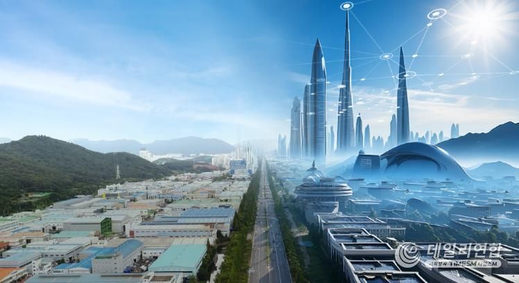 AI가 그린 창원국가산단 현재·미래