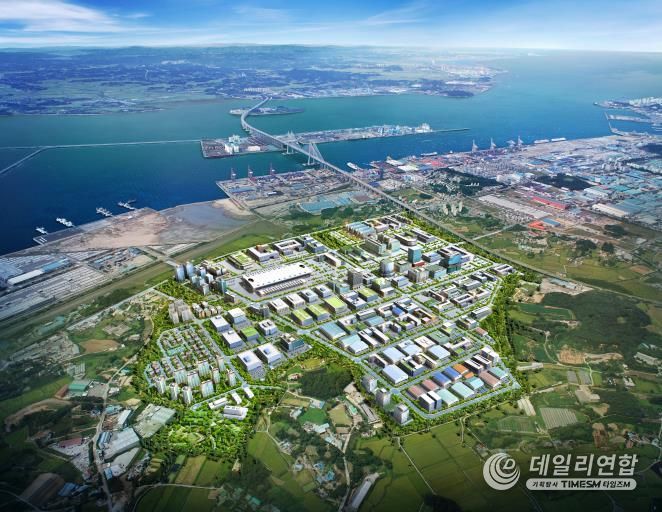 경기경제자유구역_포승지구_조감도