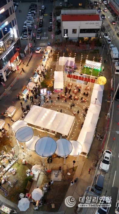 통영시 죽림에서 강구안까지, 포차와 함께 즐기는 통영의 봄