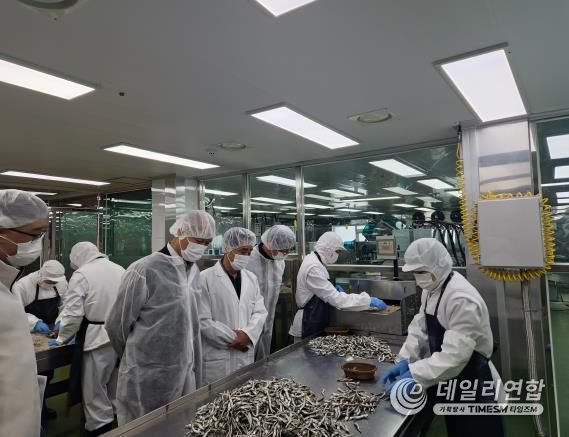 경기도농수산진흥원, 학교급식 수산물 공급업체 현장점검 결과, 위생·품질 양호