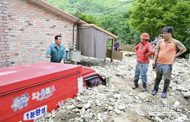 내촌면 피해현장