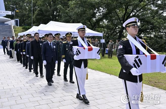 육군 제55보병사단, 양평군 6.25전쟁 전사자 합동영결식 거행