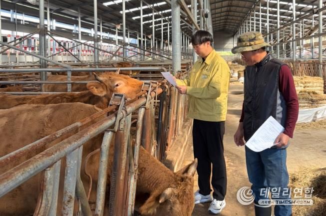 순창군, 동절기 대비 축산분야 재해 예방 현장점검 강화