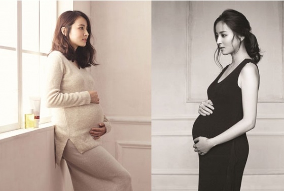 사진 : 한혜진 만삭 화보 (클라린스 제공)