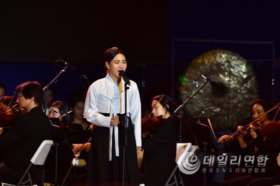 사진= 100주년기념 유관순 공연장면 뮤지컬배우 손승연